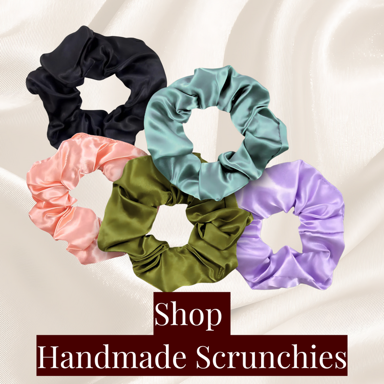 Small satin scrunchie 3.9 inches Gentle satin hair tie for sleek styles Compact satin scrunchie for hair protection Lightweight satin scrunchie in small size Satin hair accessory for all-day wear