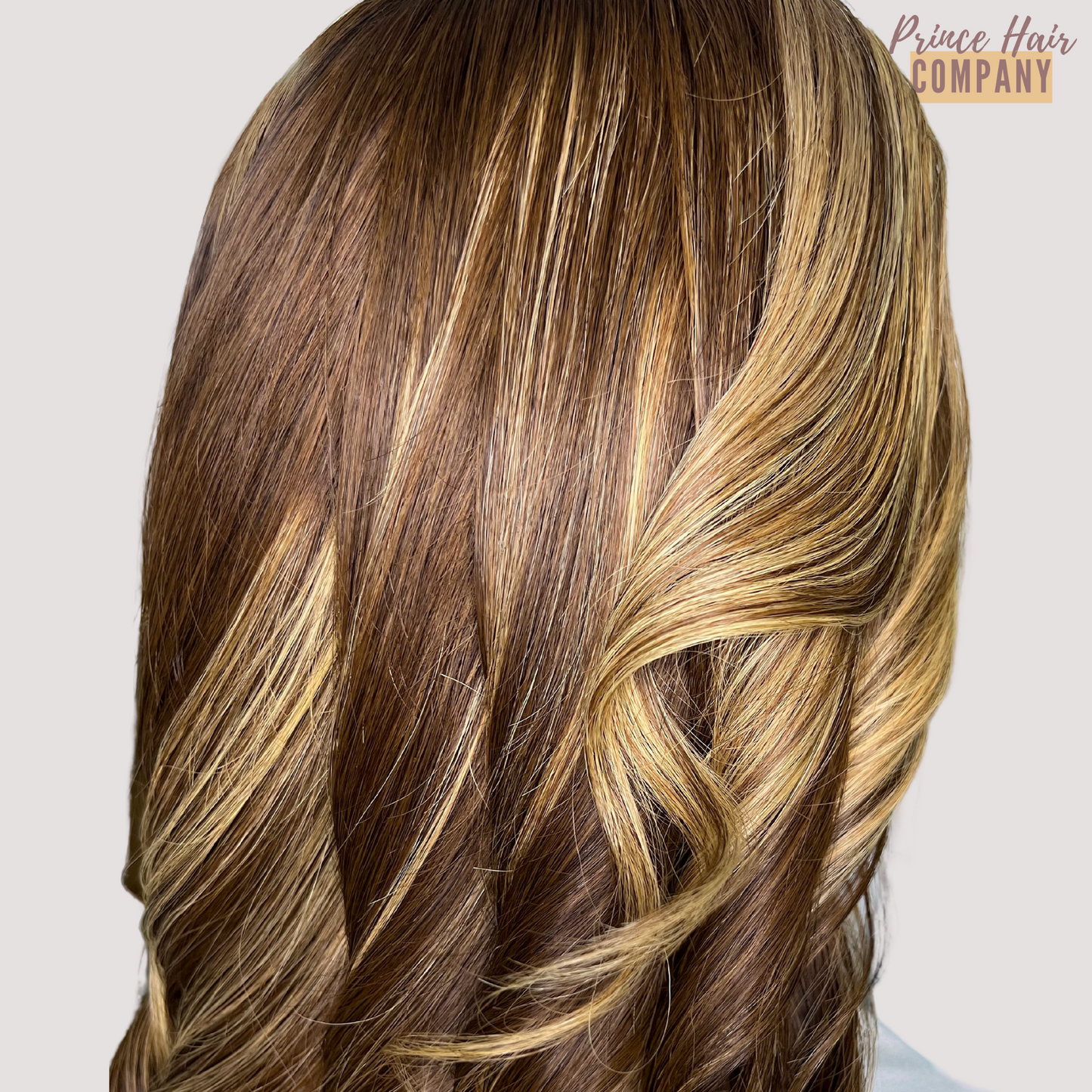 Virgin Brazilian Human Hair 5x5 Highlight HD Lace Closure Wig in #30 and #27