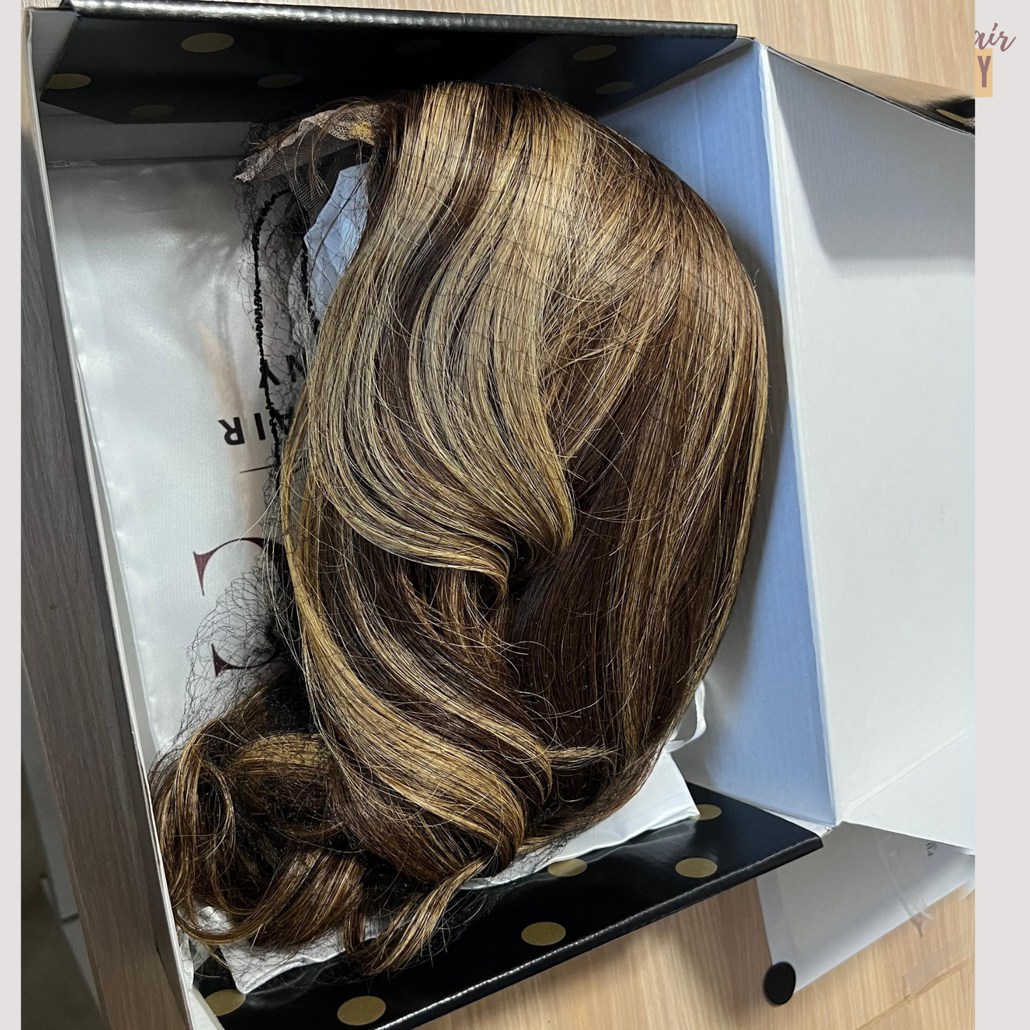 Virgin Brazilian Human Hair 5x5 Highlight HD Lace Closure Wig in #30 and #27