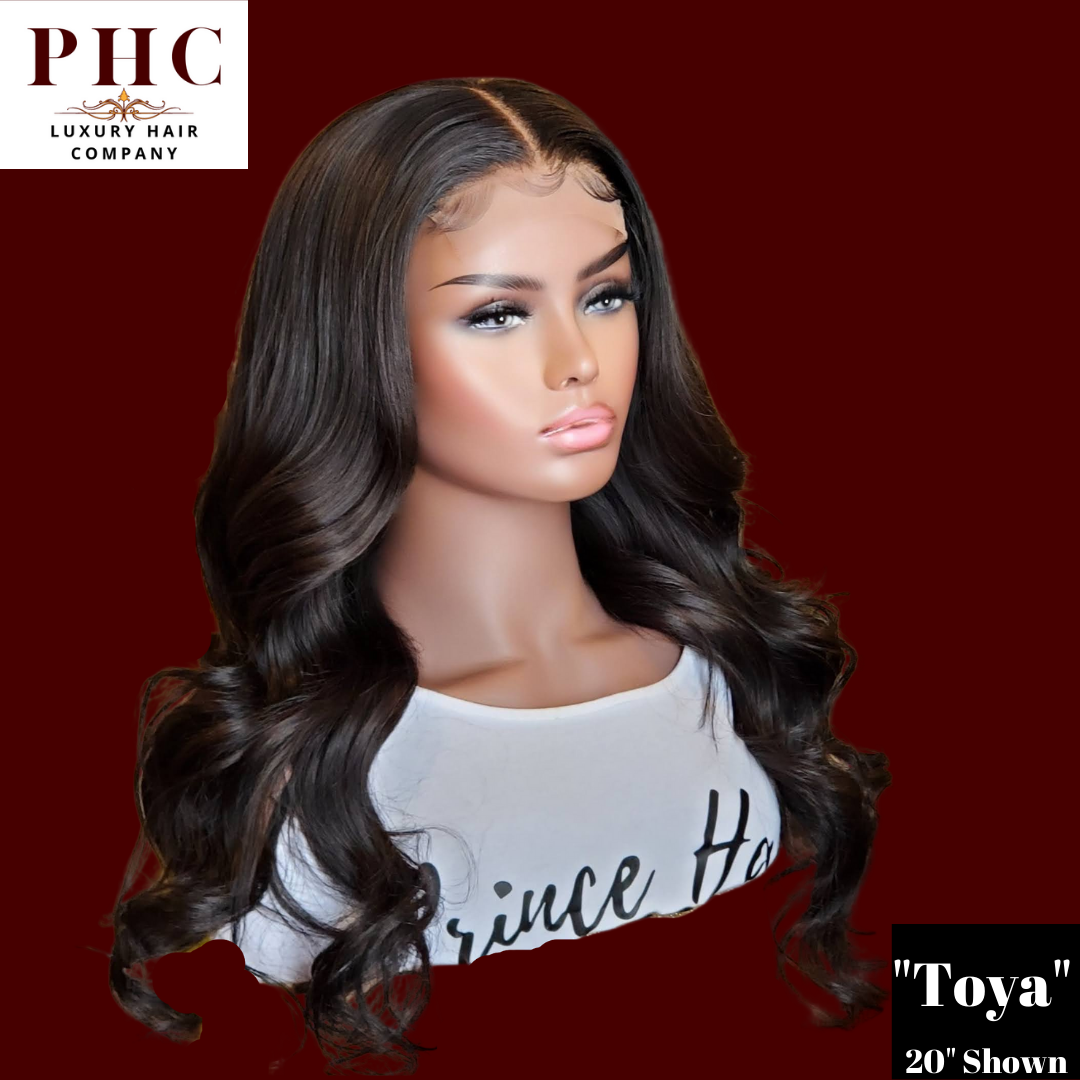 Virgin Brazilian Human Hair 4x4 HD Glueless Body Wave Closure Wig