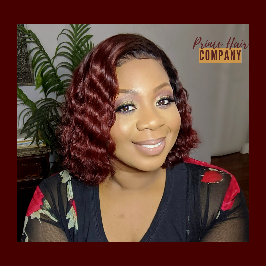 "Demi" Bob Loose Wave Lace Front Wig (Medium)