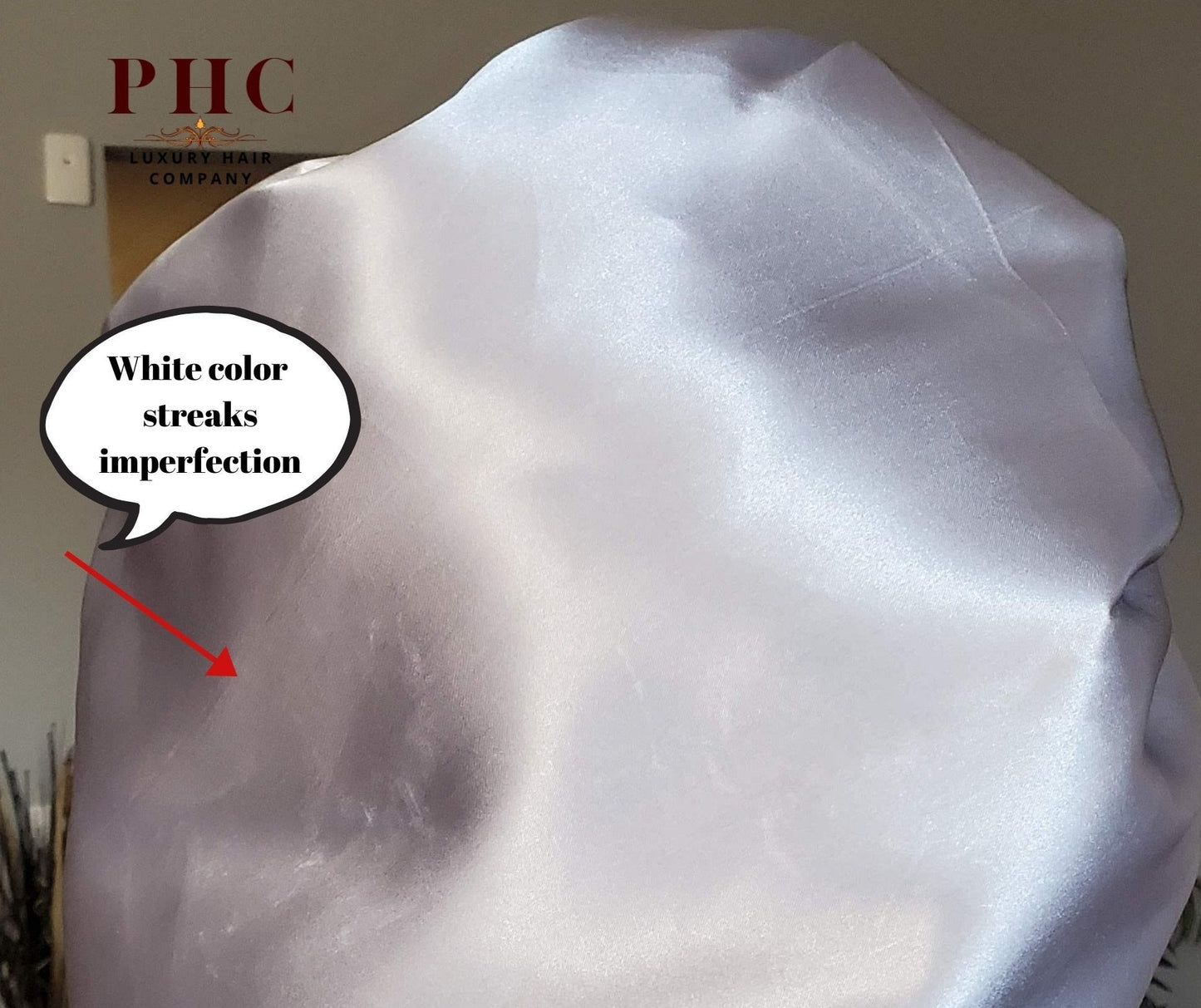 CLEARANCE - Soft Pink Satin Lined Stretch Tie Bonnet