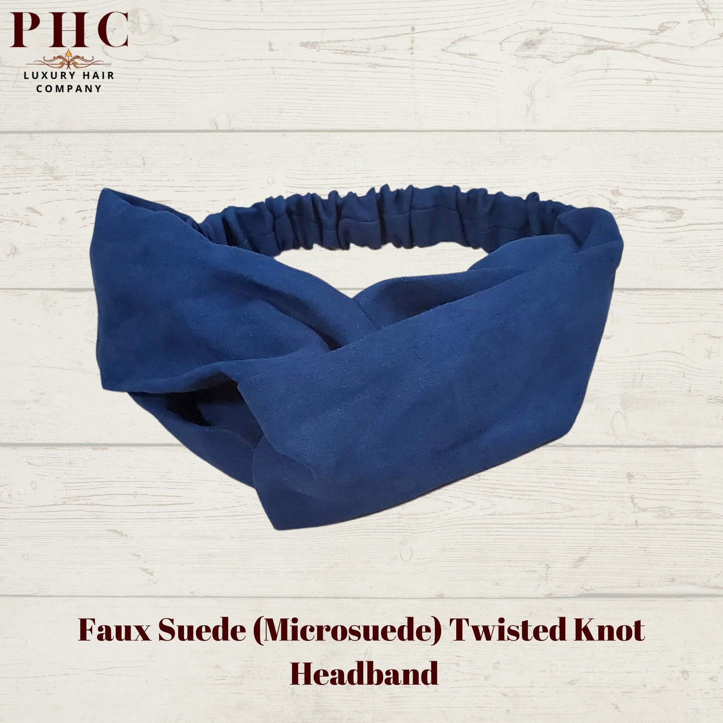 Faux Suede Twisted Knot Headband - PHC
