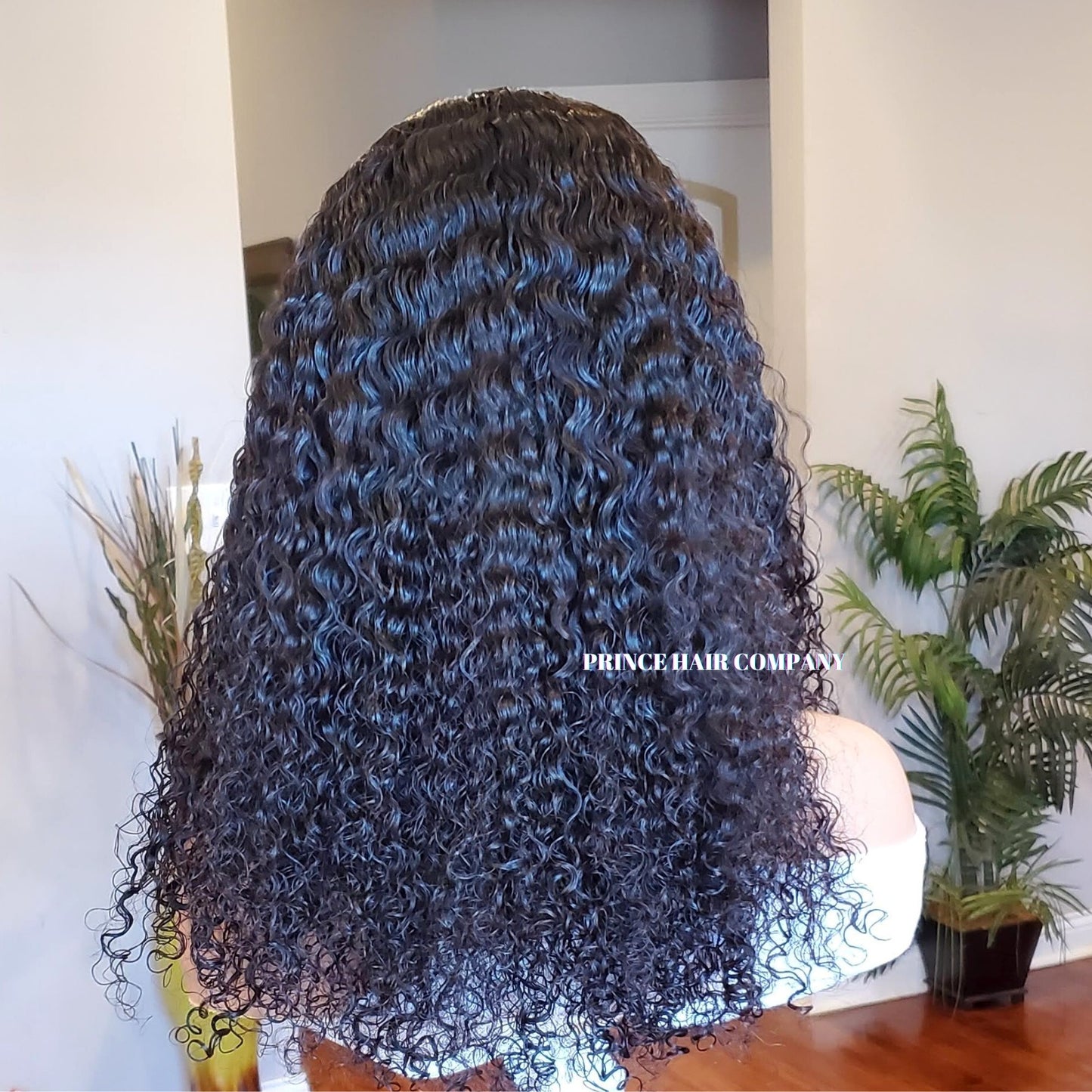 Malaysian Deep Curly 13x4 Frontal Wig - PHC