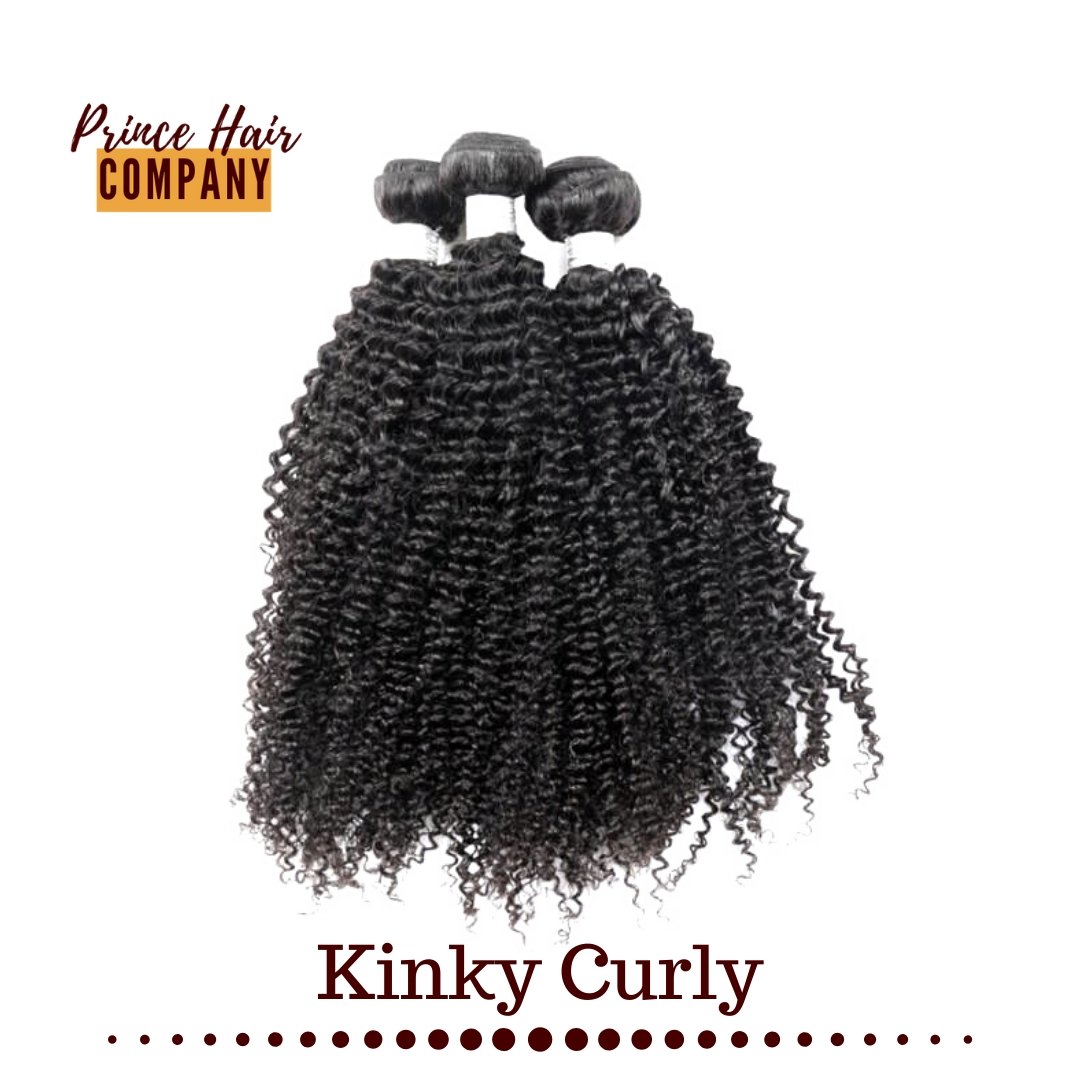 Virgin Brazilian kinky curly human hair bundle set product view