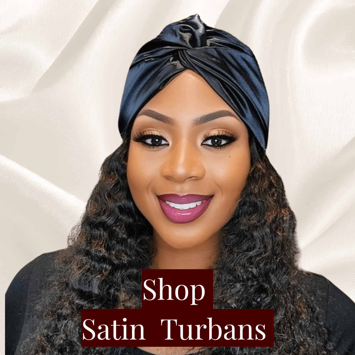 Satin Lined Turbans - PHC