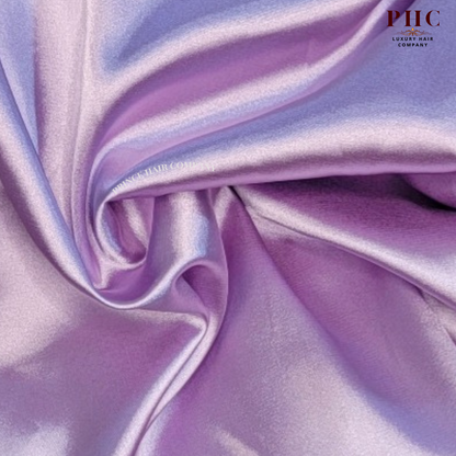 CLEARANCE Satin-Lined Stretch Tie Satin Bonnet - Lilac