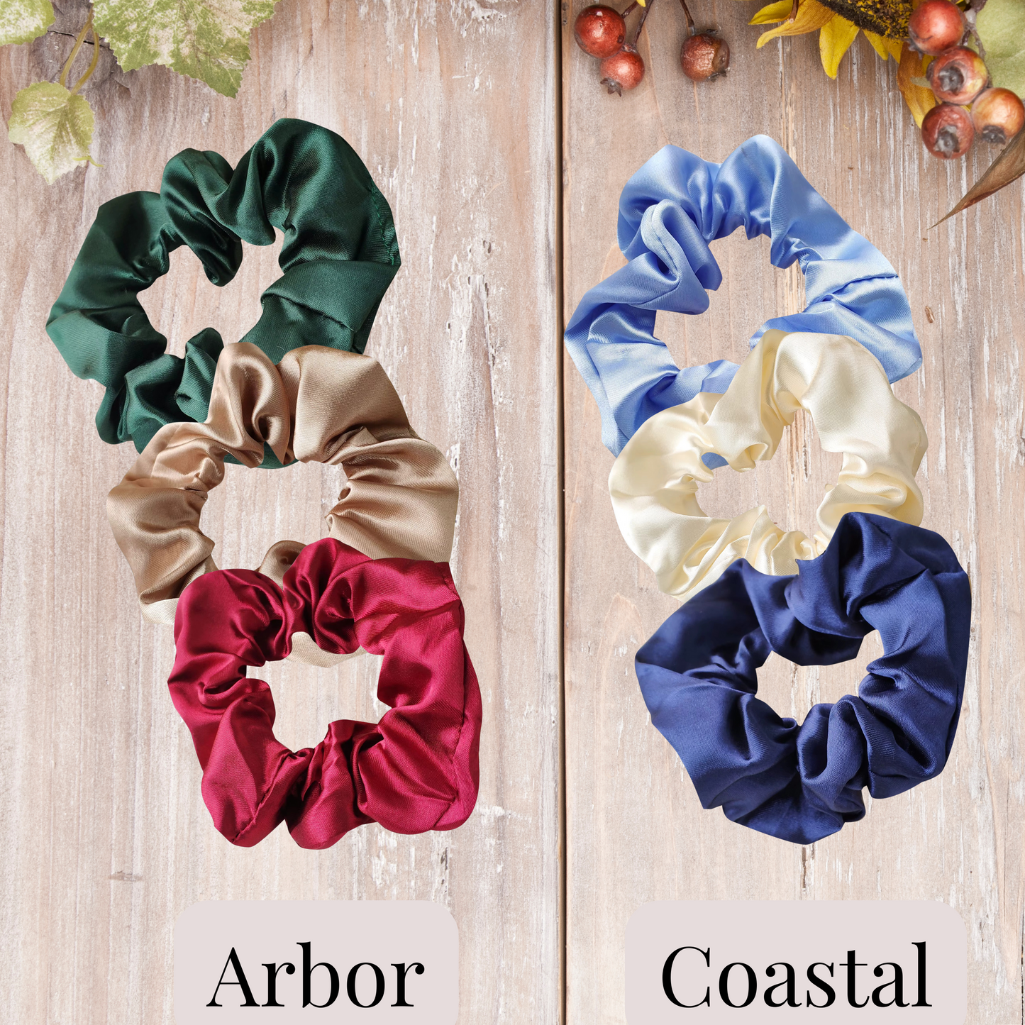 Handmade Satin Scrunchie for Damage-Free Hair Styling - Small Size-Create Your Bundle