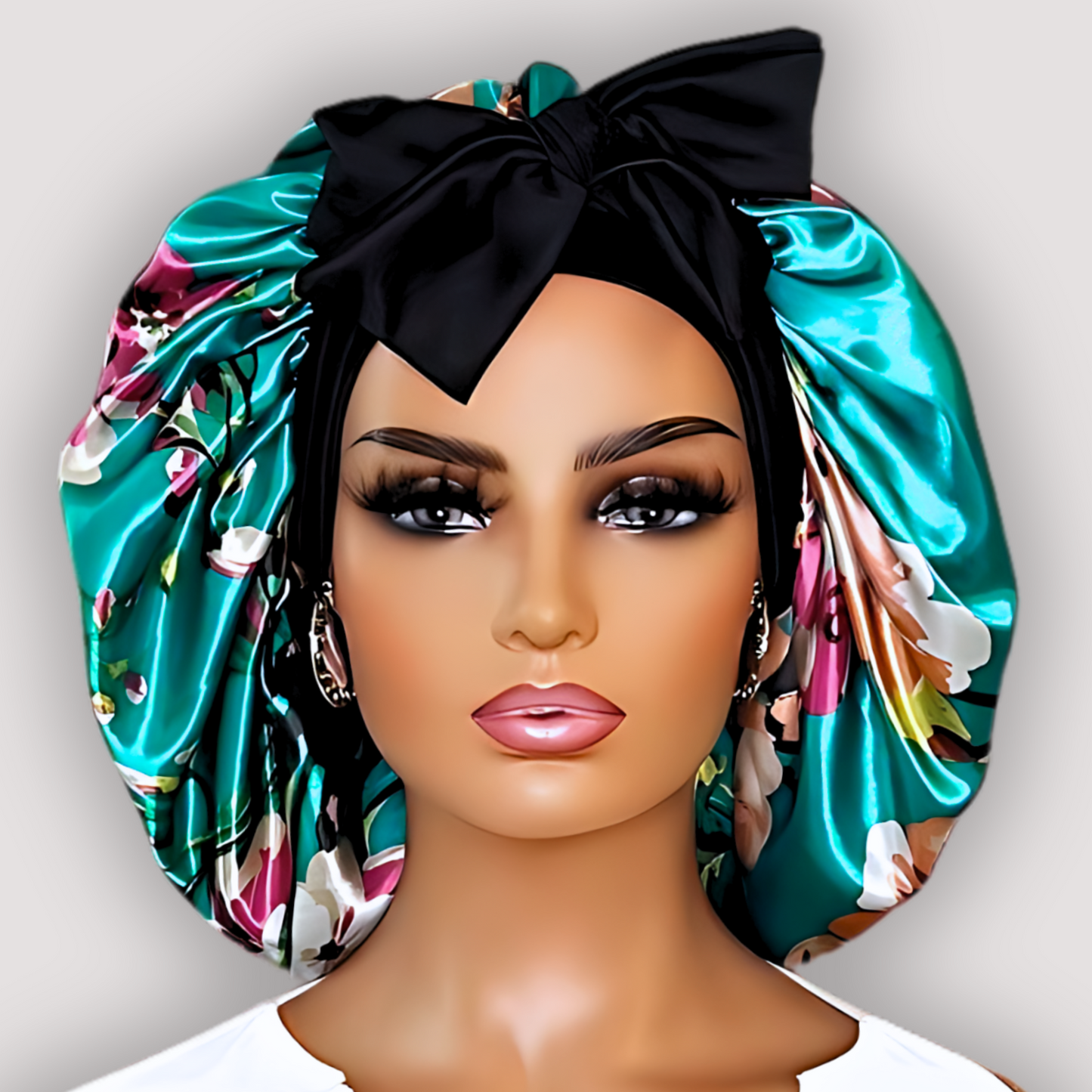 The ORIGINAL Stretch Tie Satin Hair Bonnet by PHC