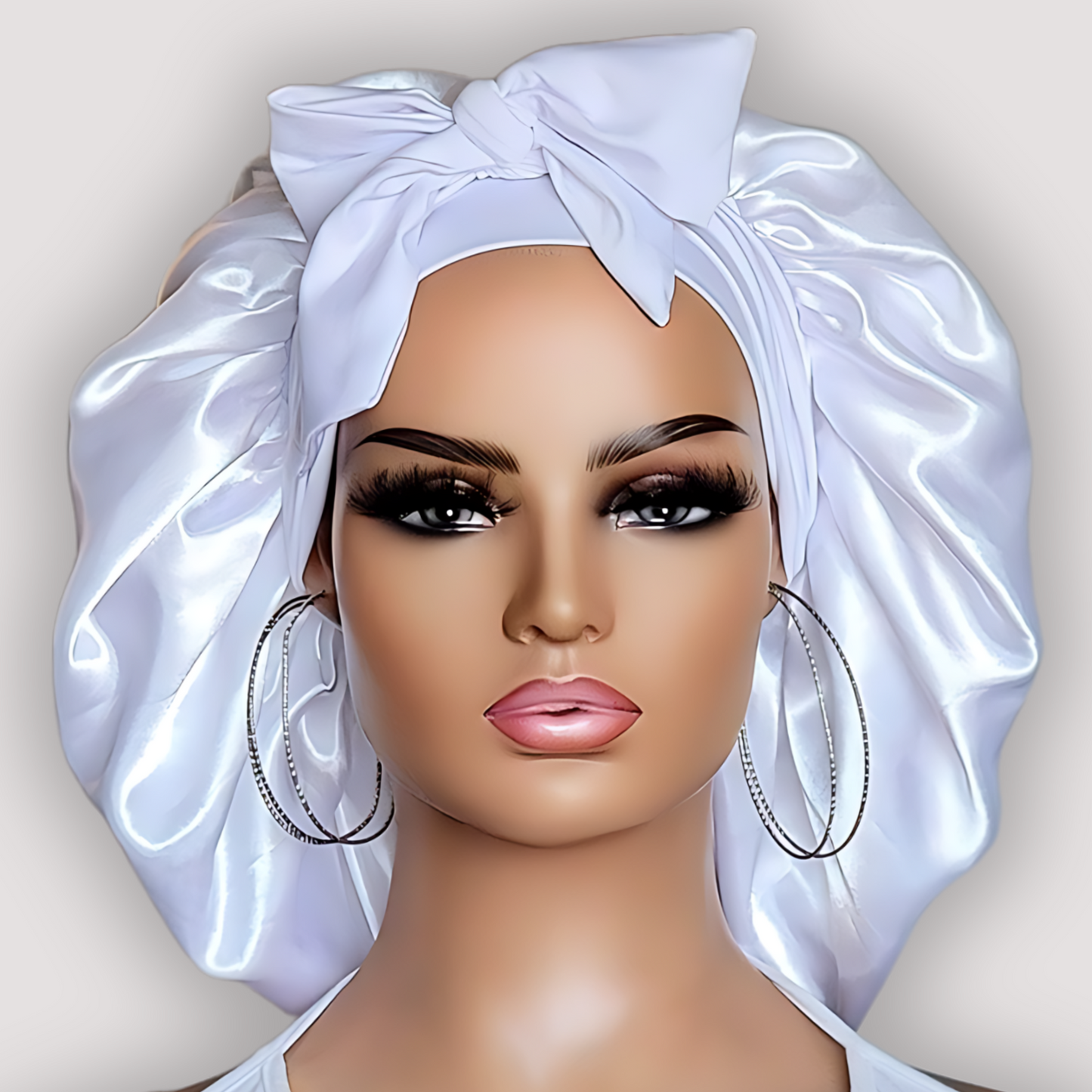 The ORIGINAL Stretch Tie Satin Hair Bonnet by PHC