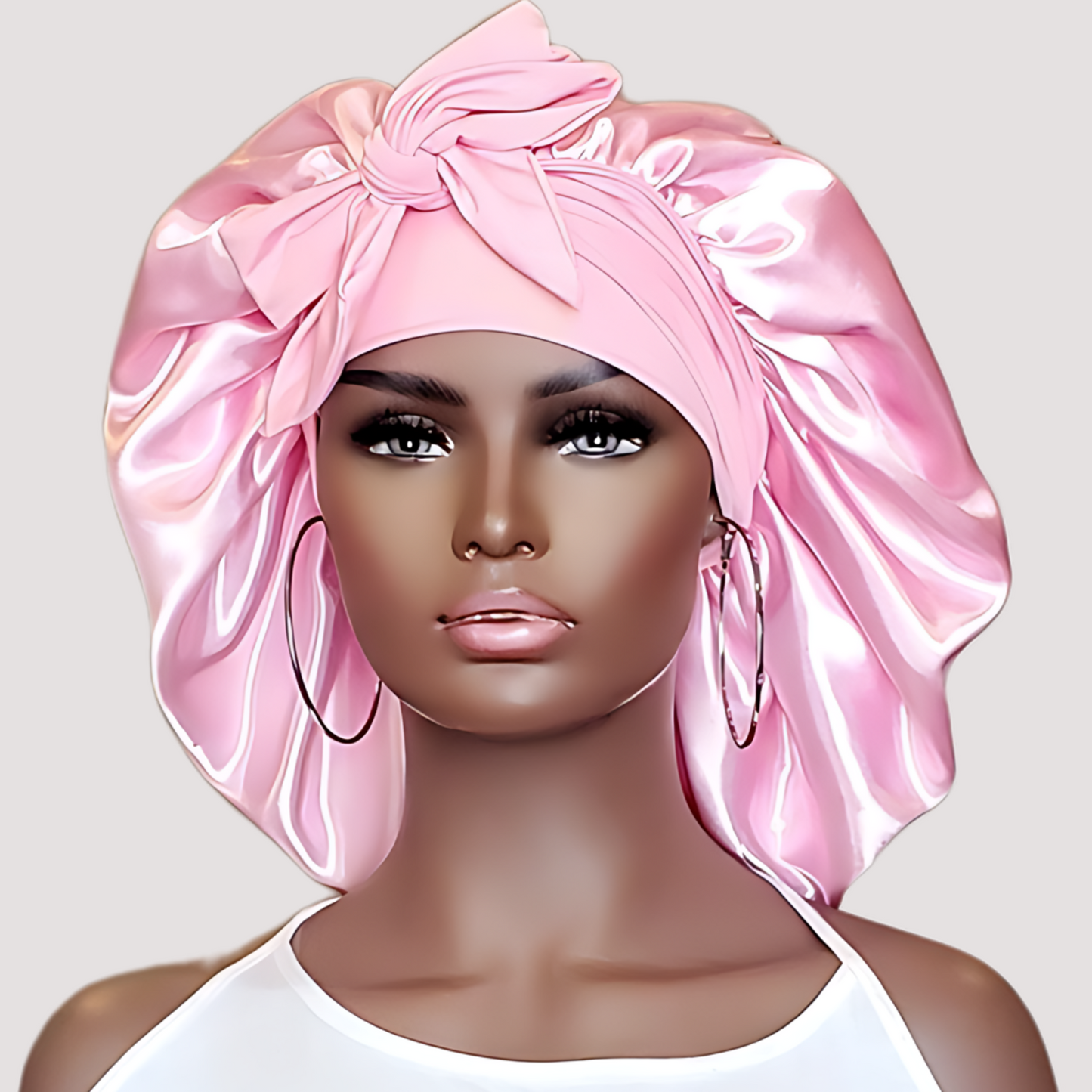 The ORIGINAL Stretch Tie Satin Hair Bonnet by PHC