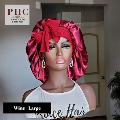 CLEARANCE - Stretch Tie Bonnet Collection - Satin-Lined & Regular Styles Available