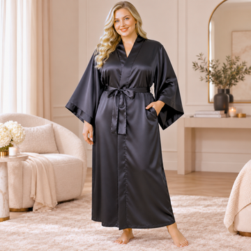 Black robe, Plus Size: (1X–3X)