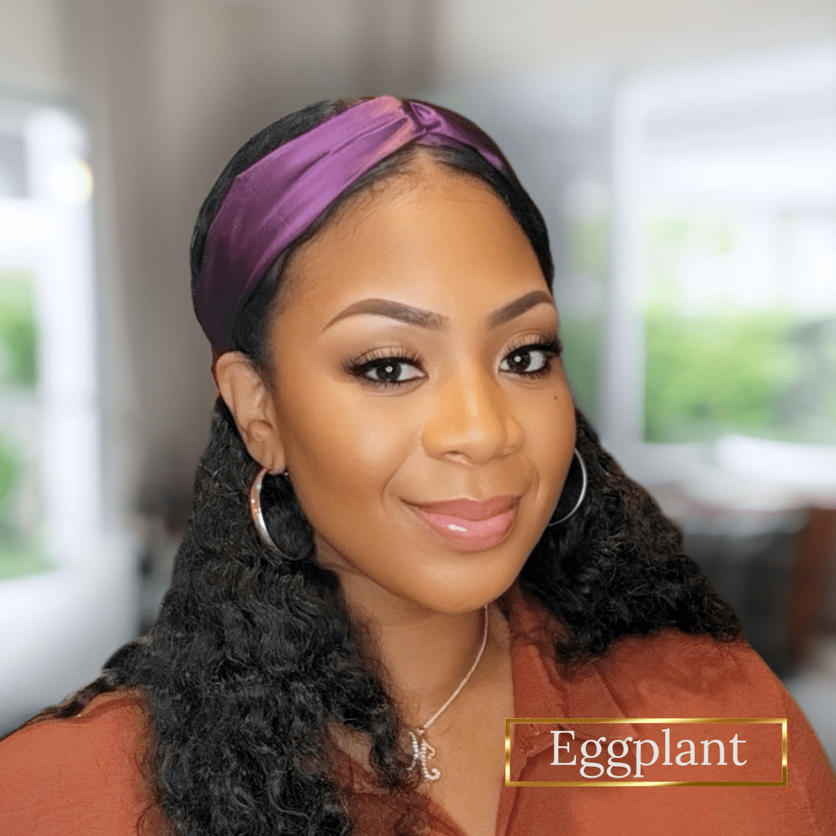 Charmeuse Satin Twisted Knot Elastic Headband – Stylish, Comfortable, and Hair - Friendly - PHC