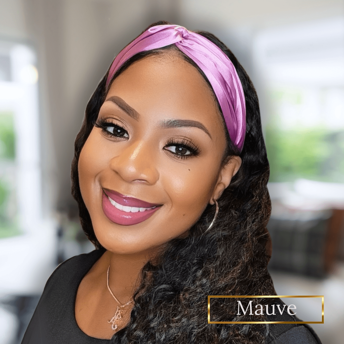 Charmeuse Satin Twisted Knot Elastic Headband – Stylish, Comfortable, and Hair - Friendly - PHC