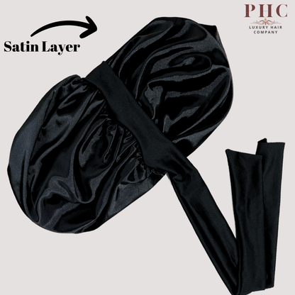CLEARANCE - Stretch Tie Bonnet Collection - Satin - Lined & Regular Styles Available - PHC