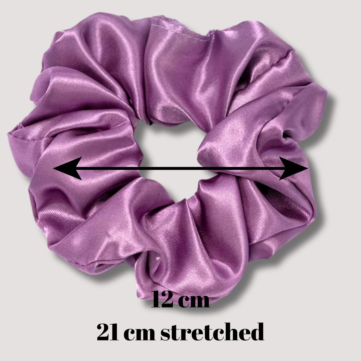 Large Satin Scrunchies: Gentle No - Crease Hair Ties - PHC
