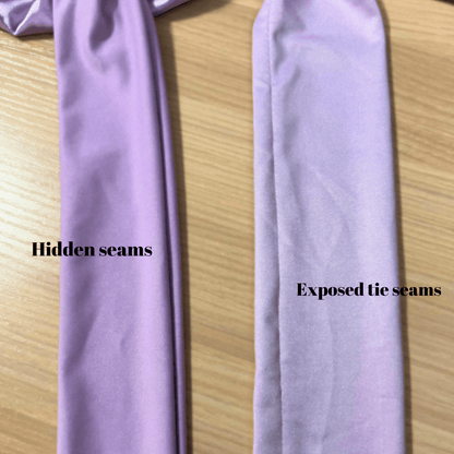 Limited - Time Clearance: Handmade Charmeuse Stretch Tie Hair Bonnets with Minor Flaws | Premium Quality for Less - PHC