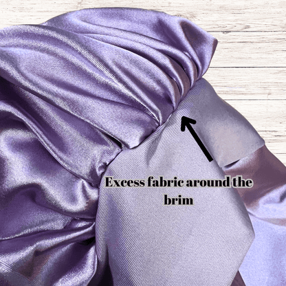 Limited - Time Clearance: Handmade Charmeuse Stretch Tie Hair Bonnets with Minor Flaws | Premium Quality for Less - PHC