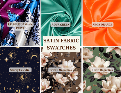 Limited - Time Clearance: Handmade Charmeuse Stretch Tie Hair Bonnets with Minor Flaws | Premium Quality for Less - PHC