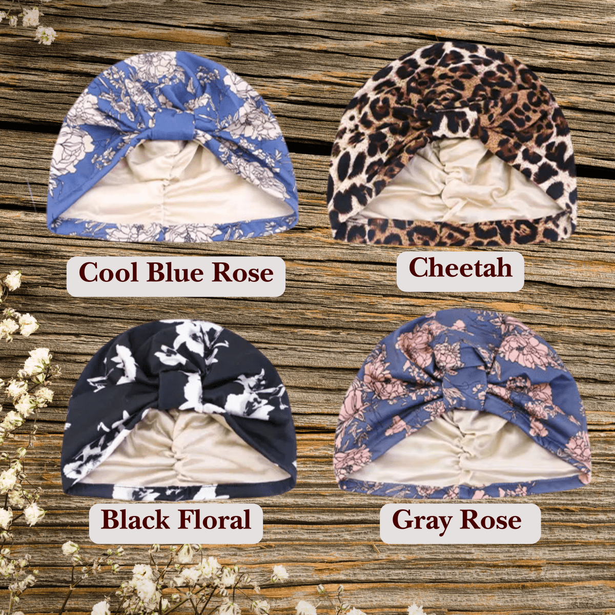 Luxury Satin - Lined Turban, Fashion - Forward Headwrap and Stylish Hair Protection - PHC