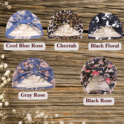 Luxury Satin - Lined Turban, Fashion - Forward Headwrap and Stylish Hair Protection - PHC