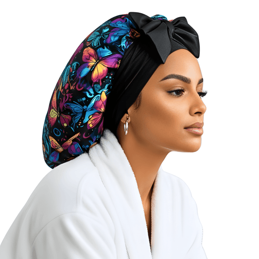 Original Stretch Tie Satin Bonnet - PHC