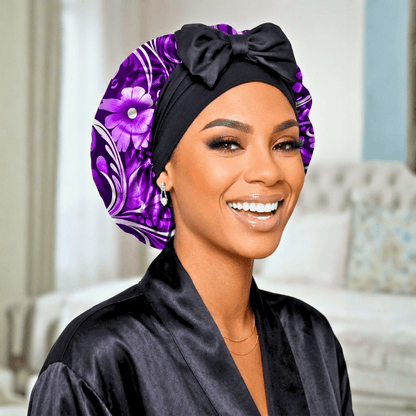 Original Stretch Tie Satin Bonnet | Small Sizes - PHC