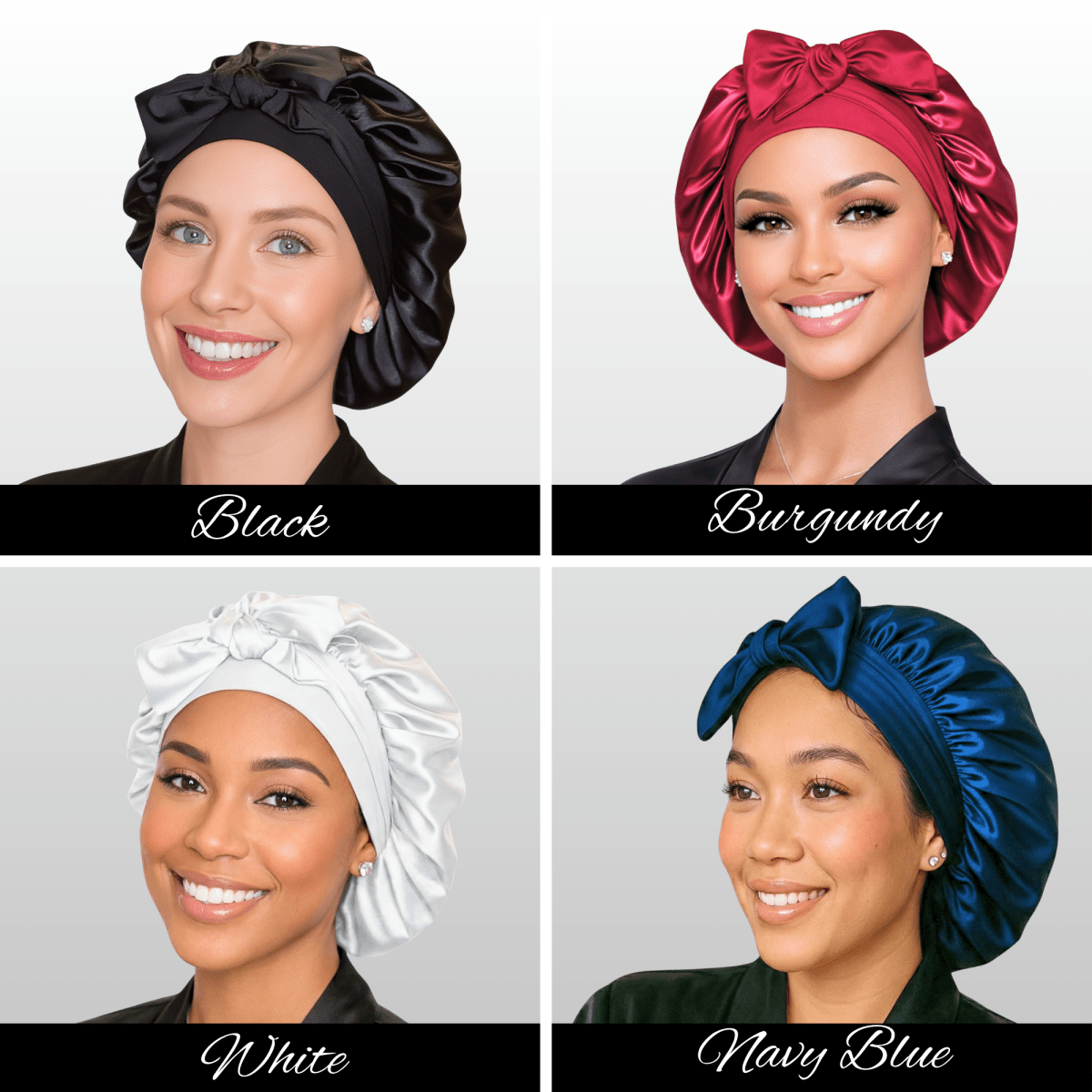 Original Stretch Tie Satin Bonnet | Small Sizes - PHC