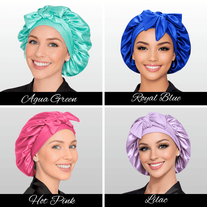 Original Stretch Tie Satin Bonnet | Small Sizes - PHC