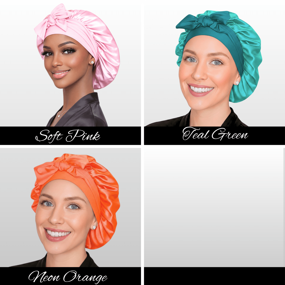 Original Stretch Tie Satin Bonnet | Small Sizes - PHC