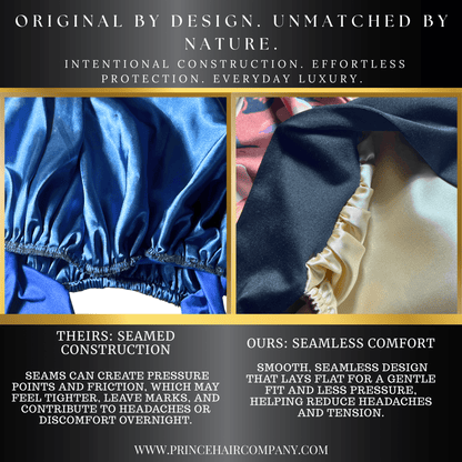 Original Stretch Tie Satin Bonnet | Solid Colors - PHC