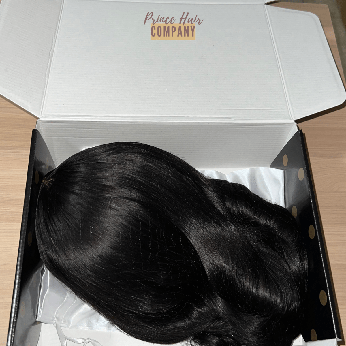 Pre - styled 4X4 Glueless Brazilian Closure Wig Layered with Bangs 20" - PHC