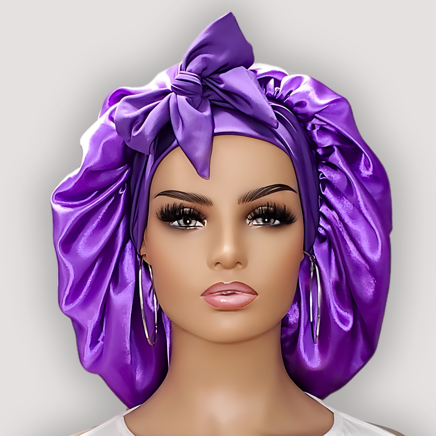 The ORIGINAL Stretch Tie Satin Hair Bonnet by PHC