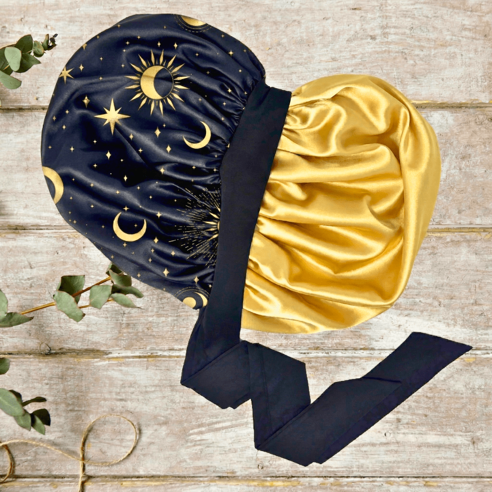 Starry Night Satin Bonnet Gift Set, Small & Large Size - PHC