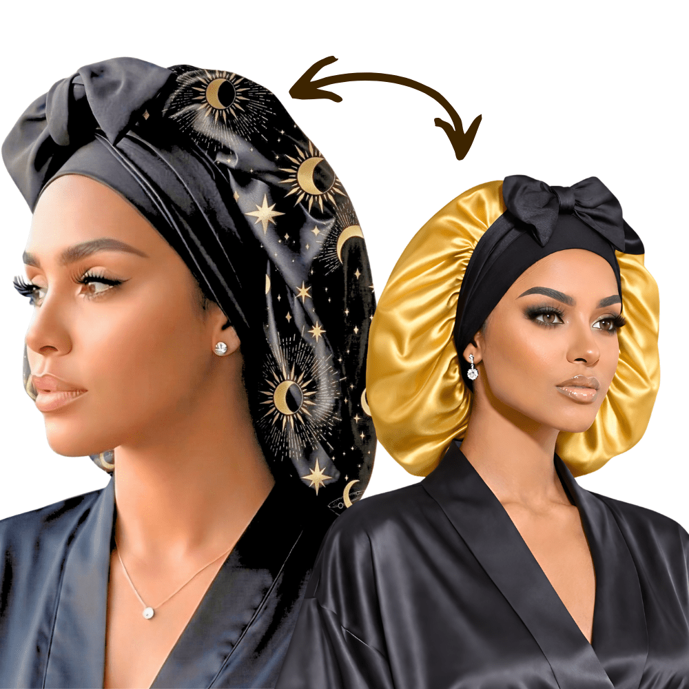 Starry Night Satin Bonnet Gift Set, Small & Large Size - PHC