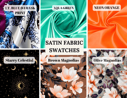 The "Original" Double - Layered Stretch Tie Satin Bonnet - PHC