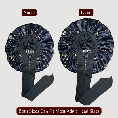 The ORIGINAL Stretch Tie Satin Hair Bonnet by PHC - PHC