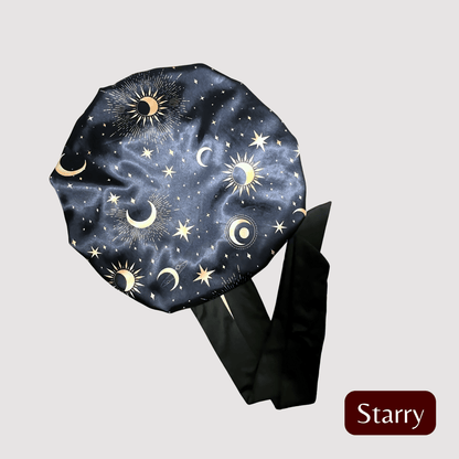 The ORIGINAL Stretch Tie Satin Hair Bonnet by PHC - PHC