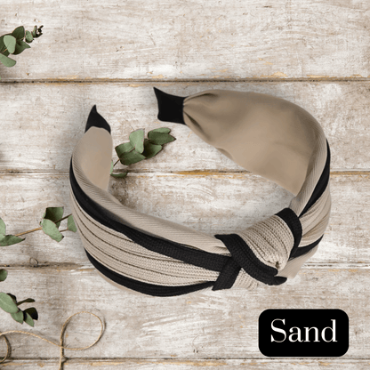 Vintage Inspired Minimalist Headband – Stylish Twisted Knot Design - PHC