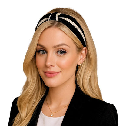 Vintage Inspired Minimalist Headband – Stylish Twisted Knot Design - PHC