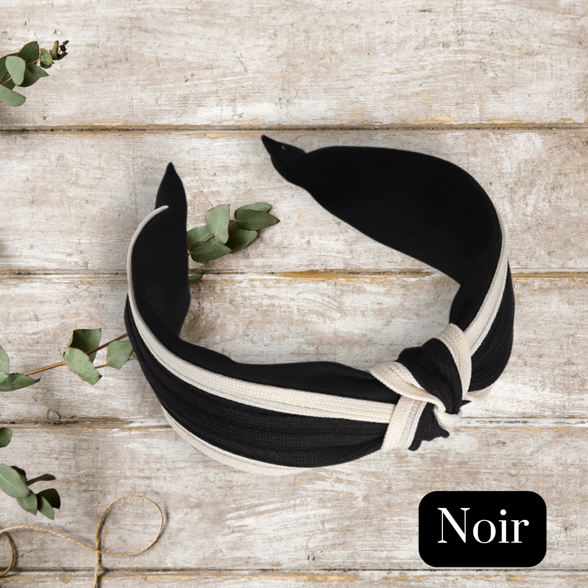 Vintage Inspired Minimalist Headband – Stylish Twisted Knot Design - PHC