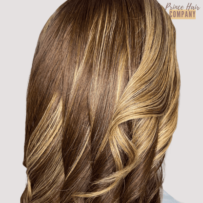 Virgin Brazilian Human Hair 5x5 Highlight HD Lace Closure Wig in 30 and 27 - PHC