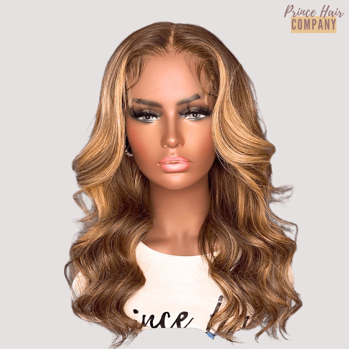 Gabby virgin Brazilian 5x5 HD closure wig in 27 and 30 blonde highlights — alternate product image 2 of 7