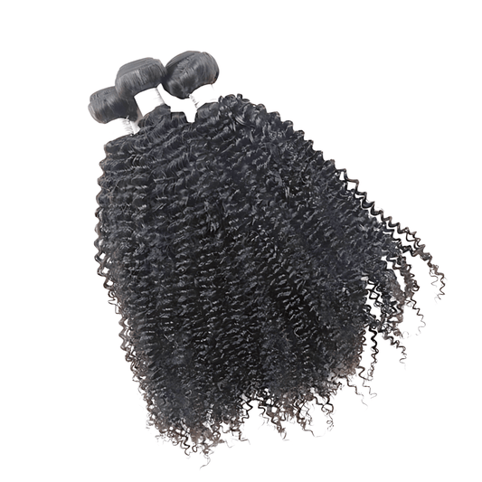 Virgin Brazilian Kinky Coily Curls Human Hair Bundle Deals - PHC
