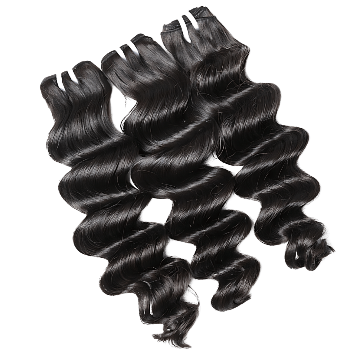 Virgin Brazilian Loose Deep Human Hair Bundle Deals - PHC