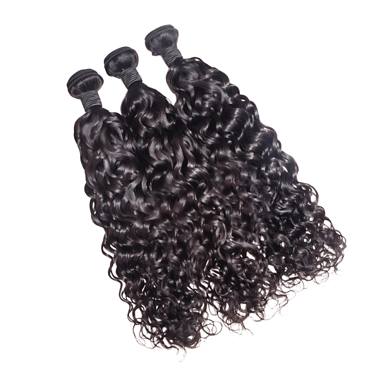 Virgin Brazilian Natural Wavy Human Hair Bundle Deals - PHC