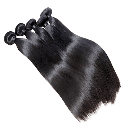 Virgin Brazilian Straight Human Hair Bundles - PHC
