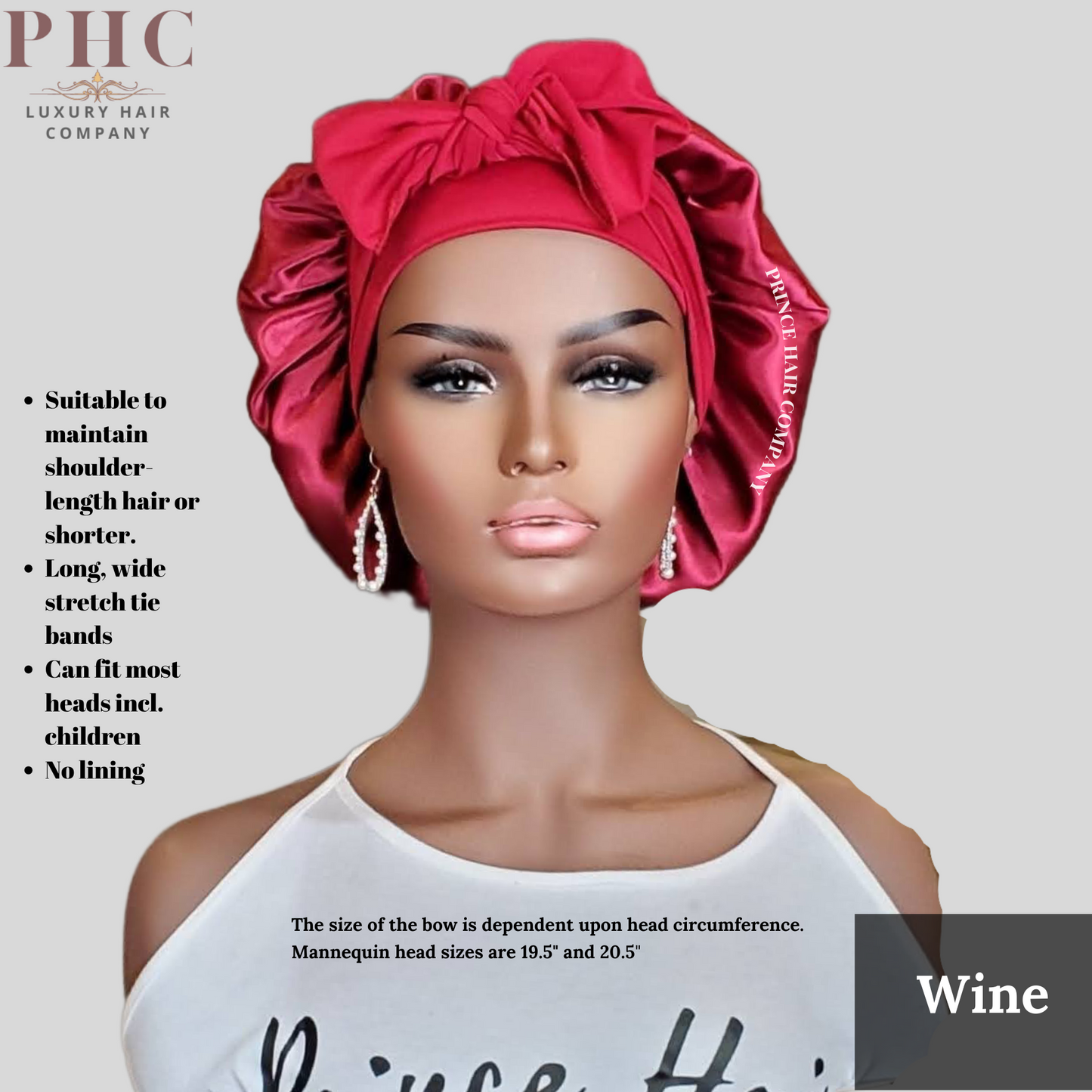 CLEARANCE - Stretch Tie Bonnet Collection - Satin-Lined & Regular Styles Available