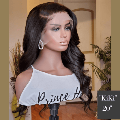 13X4 Lace Frontal Wig. Chinese Remy Body Wave "KiKi" - PHC